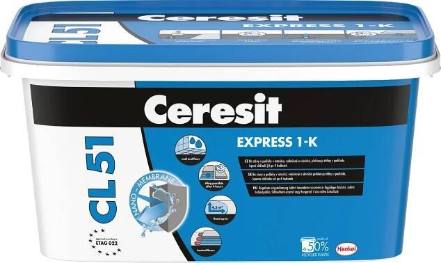 Ceresit CL 51 Express 1-K 5 kg od 663 Kč