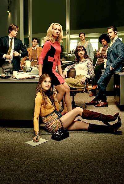 Hunter Parrish, Genevieve Angelson, Anna Camp, Erin Darke, Chris Diamantopoulos - Good Girls Revolt - Promo