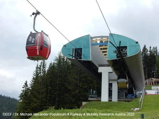 Semmering Hirschenkogel Kabinenbahn Seilbahn Niederösterreich Österreich Gondelbahn