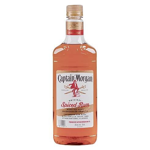 CAPTAIN MORGAN Orig Spiced Plastic 750 ml - Mega Wine and Spirits