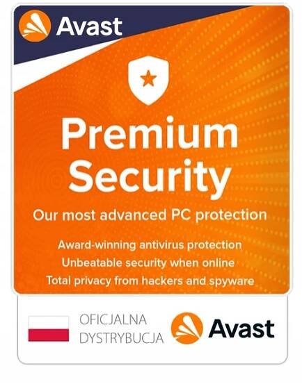 Avast Premium Security 1 st / 12 měsíců ESD