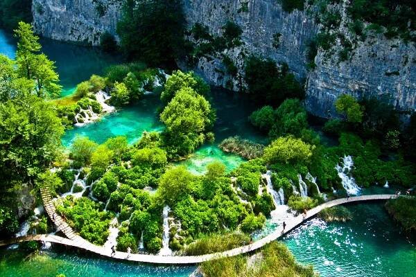 Day trip to Plitvice Lakes from Rijeka or Opatija