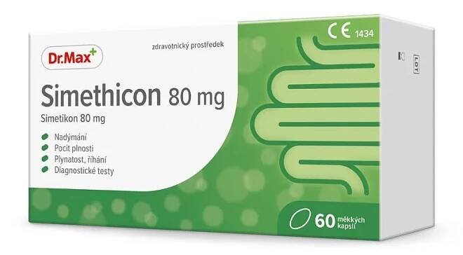 Dr. Max Simethicon 80 mg 60 kapslí