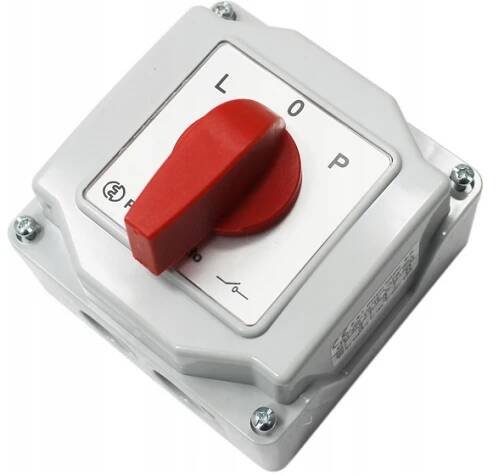 VAČKOVÝ SPÍNAČ L/P 25A IP44 8444-200 NAKŁO