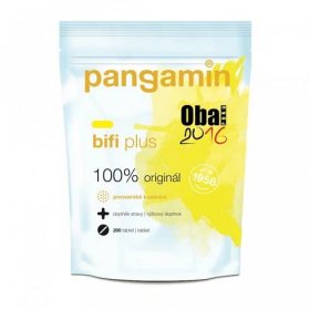 Pangamin Bifi plus s inulinem sáček žlutý 200 tabl.