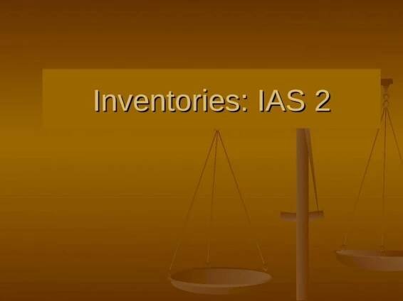 Costs of inventories