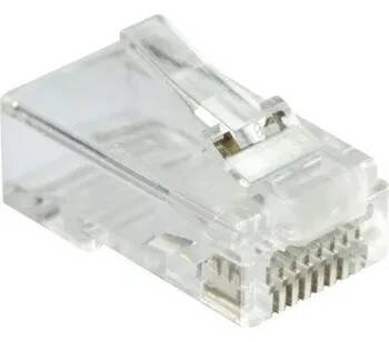 Síťový konektor XtendLan Konektor RJ45 CAT6 UTP, EZ type, drát, balení 100ks