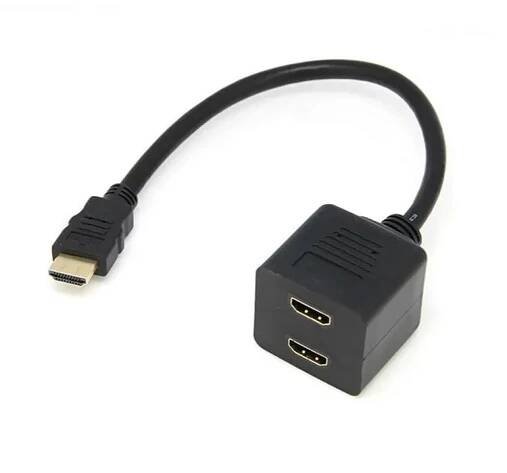 PremiumCord Adapter HDMI rozdvojka M - 2x F konektory | KRUP