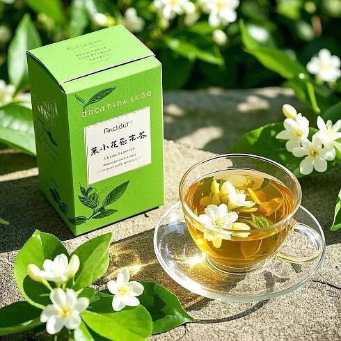 jasmine tea bag