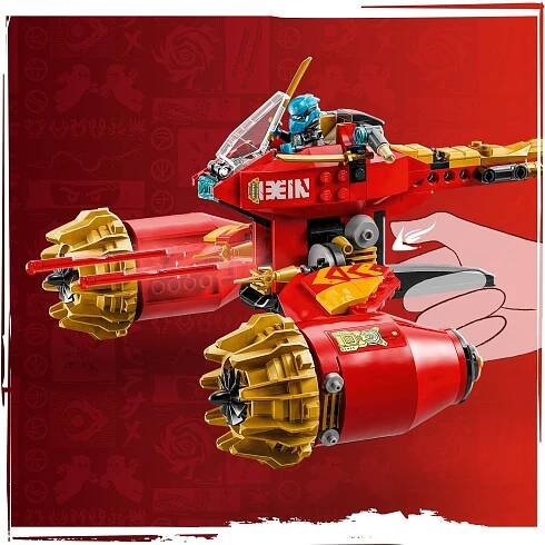 LEGO NINJAGO® 71830 Kaiův bouřný jezdec a robot