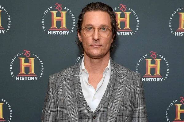 NEW YORK, NEW YORK - FEBRUARY 29: Matthew McConaughey attends HISTORYTalks Leadership & Legacy presented by HISTORY at Carnegie Hall on February 29, 2020 in New York City. (Photo by Noam Galai/Getty Images for HISTORY)