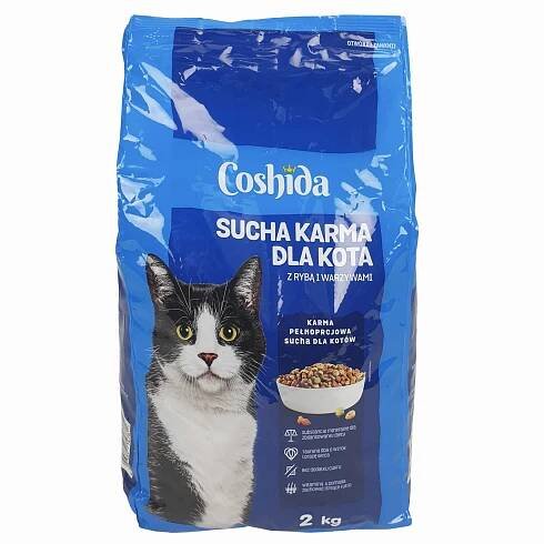 Coshida Krmivo suché pro kočky s Ryba Zelenina 2 kg od 133 Kč - Heureka.cz