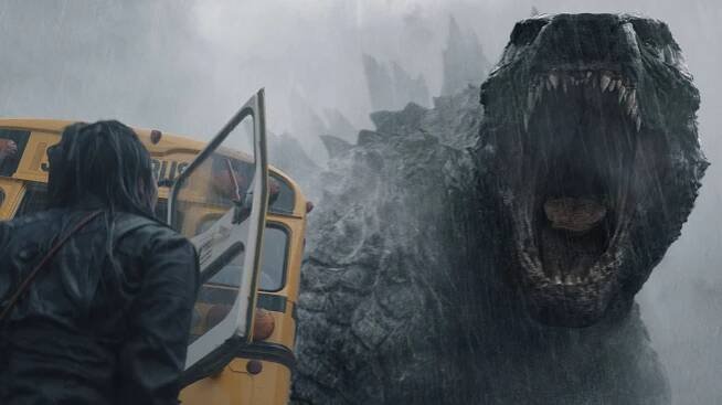 Kurt Russell se synem proti monstrózním titánům. Seriálová Godzilla na prvních fotkách