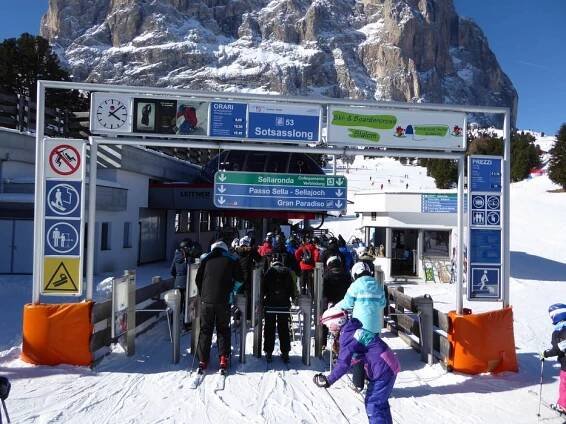 Orientation Val Gardena (Gröden) - information boards, sign-postings Val Gardena (Gröden)