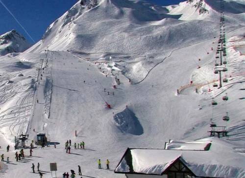 Ledovec Hintertux - Na horách