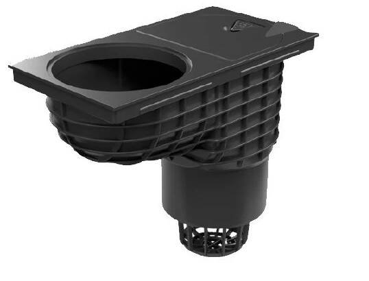 Chuděj Lapač střešních splavenin KV 160 DN150 černá 160 mm od 1 491 Kč