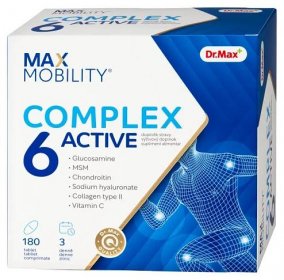 Dr. Max Complex 6 Active 1×180 tbl, výživový doplnok