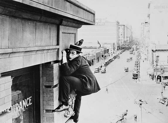 O patro výš - Z filmu - Harold Lloyd