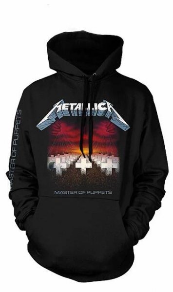 Metallica mikina, Master Of Puppets Tracks, pánská | Musicwear - Trička, mikiny
