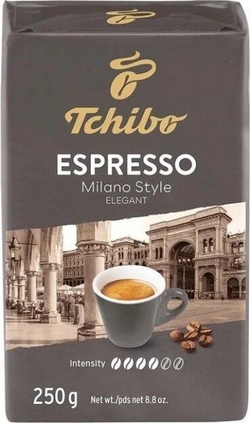 Tchibo Milano Mletá Káva Arabika 250 g