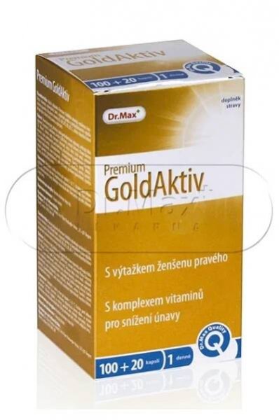 Dr. Max Premium GoldAktiv tbl.100+20 -poslední 3kusy za tuto cenu