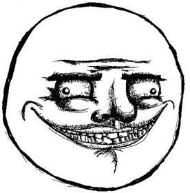 Download A Drawing Of A Troll Face
