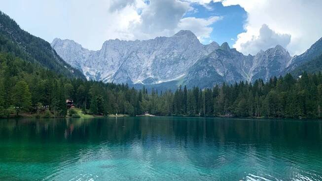 Výlet kolem krásných jezer Lago di Fusine v Itálii