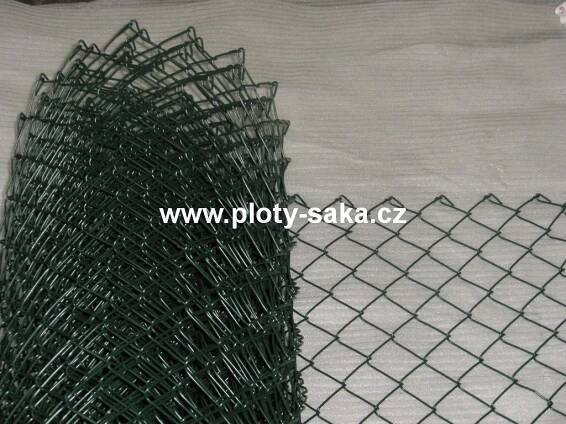Poplastované pletivo, 80x80 4,0 mm, 100 cm, 25 m - Ploty SAKA