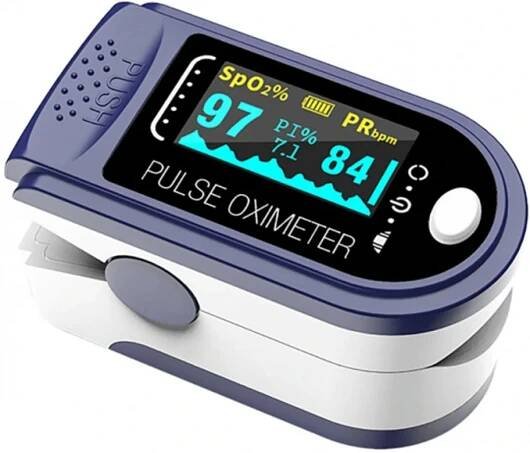 Lékařský Pulzní Oxymetr JN FINGER CLIP PULSE bílý