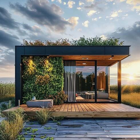 Modulové domy ze dřeva - Tiny house prodej