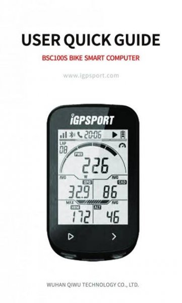 cyklopočítač iGPSport BSC100S