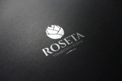 Roseta: Vinařství v růžích | Logotime.cz - Váš osobní designer
