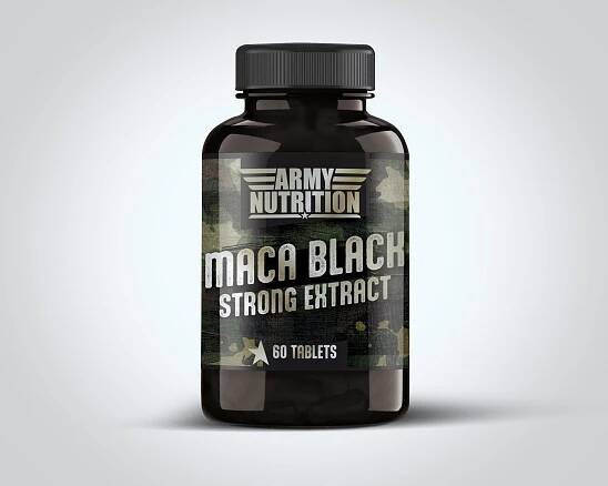 ARMY NUTRITION MACA BLACK 60KAPSLÍ - US Supplements