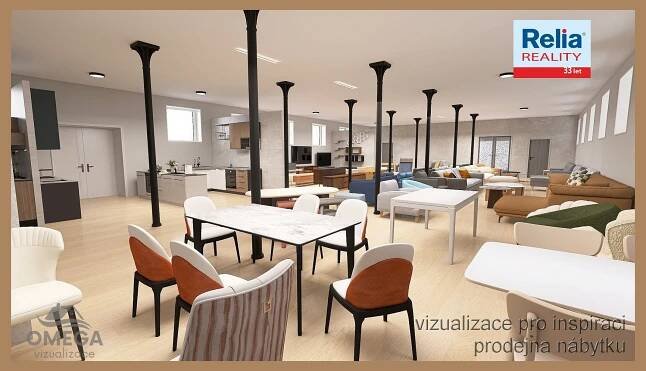 Pronájem obchodních prostor o výměře 610 m2 na frekventované komunikaci Liberec -ul. M. Horákové
