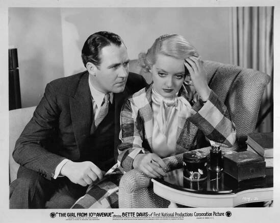 Ian Hunter, Bette Davis - The Girl from 10th Avenue - Fotosky