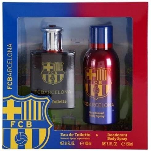 EP Line FC Barcelona EDT 100 ml + deospray 150 ml dárková sada
