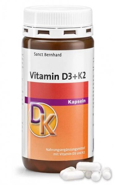 Vitamín D3 + K2 180 kapslí