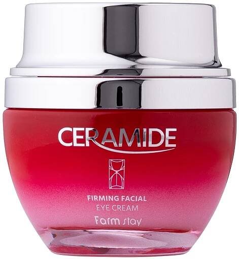 Farmstay - Ceramide Firming Facial Eye Cream - Ceramidový zpevňující oční krém - 50 ml