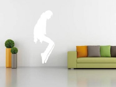 Michael Jackson na špičkách - Samolepka na ze�ď