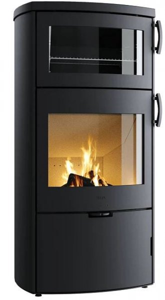 Krbová kamna | Krbová kamna Heta Icon-line Eclipse XL B s pečící troubou | KOMINEX CZ s.r.o.