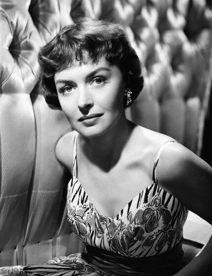 Portrait of American actress Donna Reed, c. 1942.