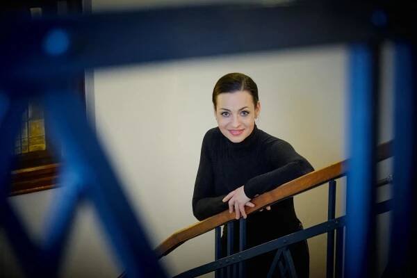 Radka Coufalová - jediná zástupkyně něžného pohlaví v brněnské inscenaci. Foto Michal Klíma