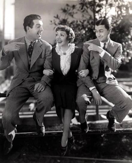 BRIDE COMES HOME, THE, Fred MacMurray, Claudette Colbert, Robert Young, 1935