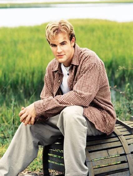 FOTO: James Van Der Beek jako nesmělý Dawson. – stránka 16