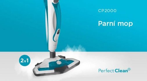 Concept Perfect Clean CP2000 2v1 parní mop5