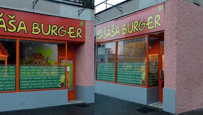 Sasa Burger in Pribim Czech Republic