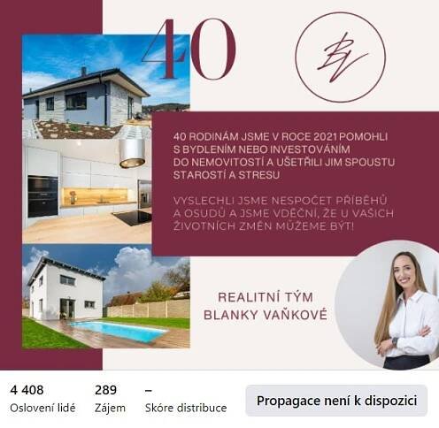 Služby pro prodávající - Realitní tým Blanky Vaňkové
