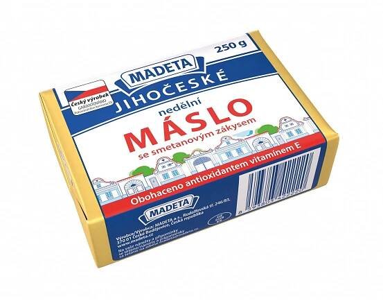 Jihočeské máslo nedělní 77% 250 g