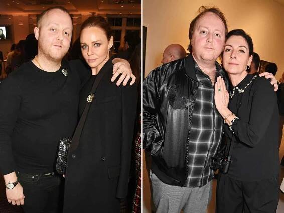 LONDON, ENGLAND - MAY 13: James McCartney and Mary McCartney attend the private view of 'DOUBLE EXPOSURE: David Bailey & Mary McCartney', a photography exhibition curated by Brandei Estes, at Claridge's ArtSpace on May 13, 2024 in London, England. (Photo by Dave Benett/Getty Images for Claridge's ArtSpace)LONDON, ENGLAND - NOVEMBER 21: James McCartney (L) and Stella McCartney attend a VIP screening of the award-winning documentary 