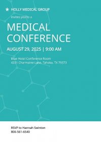 Medical Conference Invitation Template